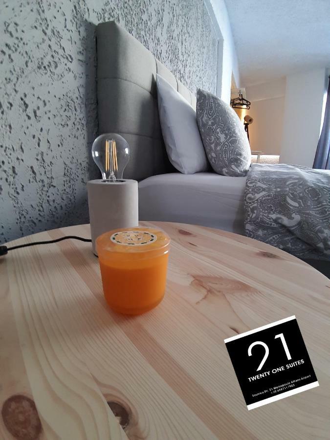 21 Suites Deluxe Stay Near The Airport Markópoulon Buitenkant foto